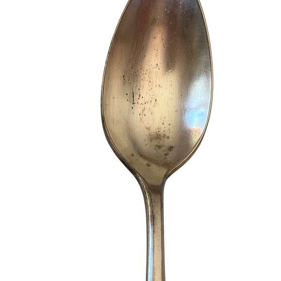 Vintage Community Plate Teaspoon Silverplate Floral Handle 6 Inches Long B62 - Picture 3 of 6